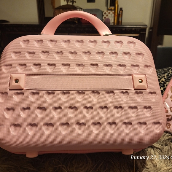 Hello Kitty Suitcase /MakeupOrg. lightPinkColor-itsbabypink! FREE SHIPPING! - Picture 9 of 15